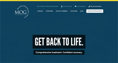Desktop Screenshot of memphisorthogroup.com